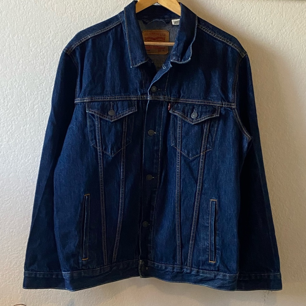 Levi’s | Mens Dark Wash Denim Jacket